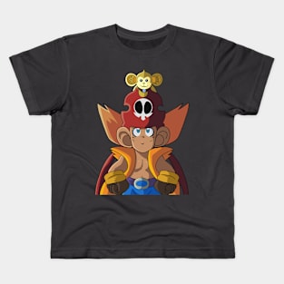 zack and wiki color version Kids T-Shirt